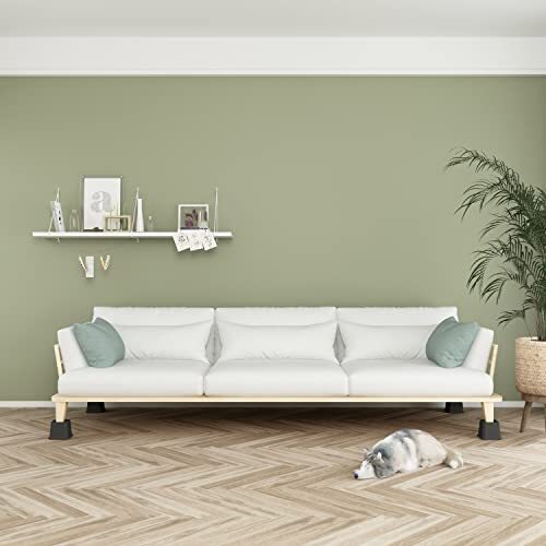 Ahasolid Bed Risers 2 Inch Heavy Duty, Furniture  Assorted Colors , Sizes  - Picture 3 of 75