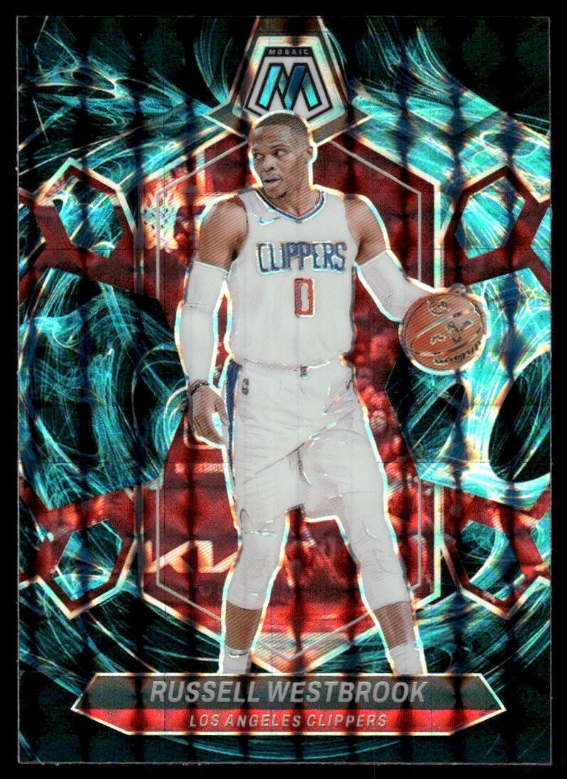 2023 Mosaic Genesis #19 Russell Westbrook Los Angeles Clippers
