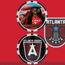 Laeticia Amihere - Atlanta Dream - WNBA Collectable Poker Chip