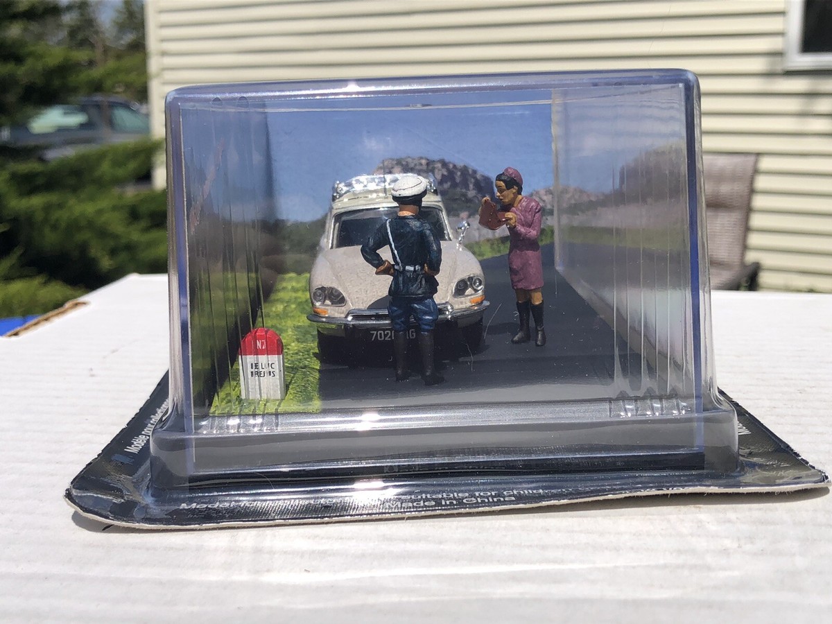 1:43 Altaya La Route Bleue Citroen ID 20 Diecast Diorama New