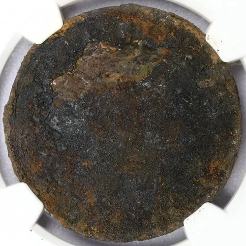(1853-56)SO Chile Peso SS Central America Pascual Esquerra Hoard - NGC Shipwreck
