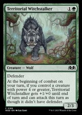 Territorial Witchstalker X4 (Wilds of Eldraine (2023)) MTG (NM) *CCGHouse* Magic