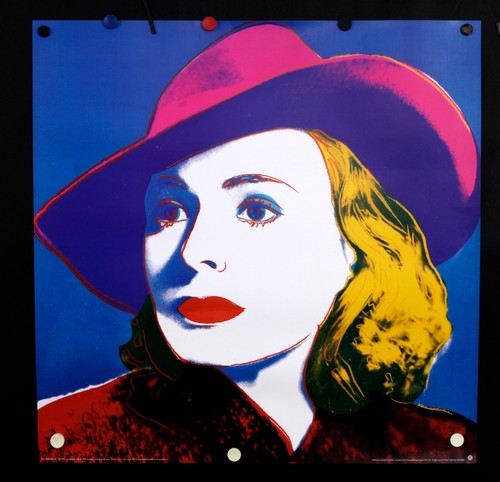 Andy Warhol - Ingrid Bergman: With Hat, 1983 - 1993 - Oversized Offset Poster - Picture 11 of 11