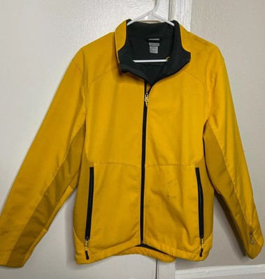 yellow champion windbreaker