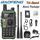 BAOFENG UV-S9 PLUS TRI-BAND VHF UHF DWUKIERUNKOWY WALKIE TALKIE RADIO RĘCZNE 16KM