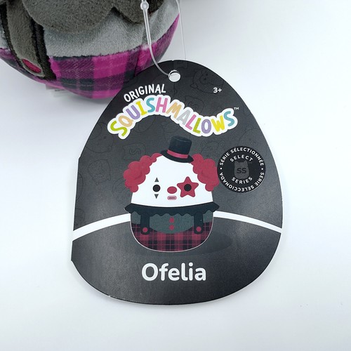 Squishmallow Ofelia el Payaso Gótico 5 Pulgadas Pequeño Peluche Seleccionar Serie Nuevo con Etiquetas - Imagen 13 de 17