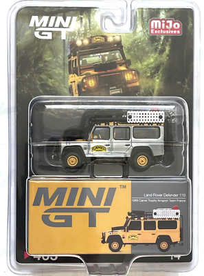 Chase Car 1:64 Land Rover Defender 110 Team France 1989 Camel