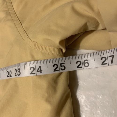 LL Bean Yellow Fleece Lined Softshell Mid Weight Winter Jacket Women’s Large - Bild 7 von 9