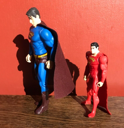 SUPERMAN DC COMICS x2 ACTION FIGURES - SUPERMAN RETURNS & WRECKING BALL - Picture 5 of 12