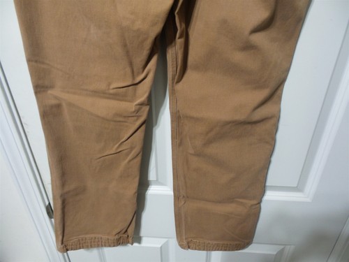 DULUTH TRADING CO. FLEX FIRE HOSE MEN'S WORK TROUSERS PANTS 36" x 32" BROWN - Picture 5 of 12
