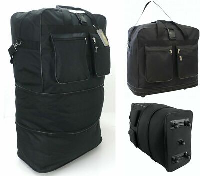 Extra großer 34'' Rollkoffer Gepäck Cargo faltbare Reisetasche Reisetasche