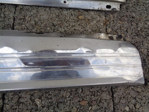 Simca 1501 1301 Chrom Zierleiste Moulding Schwellerleiste Einstiegsleiste SET - Bild 5 von 12