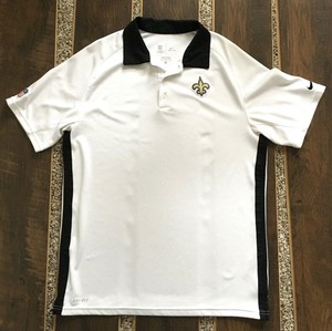 saints dri fit polo