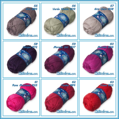 SINFONIA [100grs] von Omega - elegantes feines 100% mercerisiertes Baumwollgarn - Bild 9 von 74