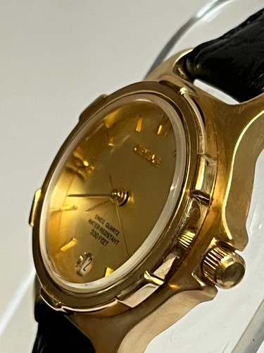 Vintage Swiss GOLD GENEVE quartz Auto date Preowned Superb Condition - Picture 6 of 7