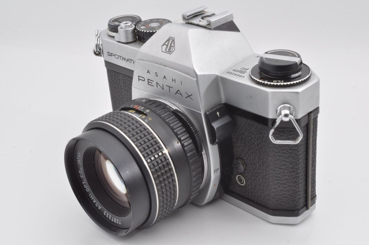 アサヒ PENTAX SPOTMATIC F＋SMCタクマー55mm F1.8 N. MINT] PENTAX Spotmatic F SMC Takumar 55mm f1.8 FILM