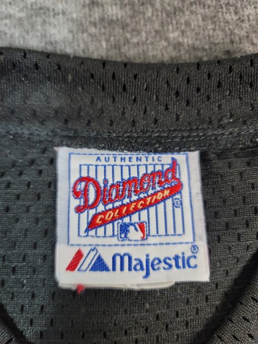 Vintage 90s Majestic Diamond Collection San Francisco Giants XL Black Mesh Jersey - Bild 7 von 11