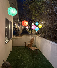 Multicolor Paper Hanging Lanterns Party Decorations Set for All Occasions.