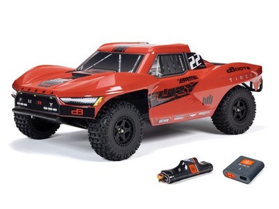 Arrma Fury Mega 1/10 2WD RTR mit Akku und Ladegerät - Rot
