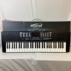 Mistral 61 Key Electronic Keyboard Music Instrument WORKING (6A) MO#8767