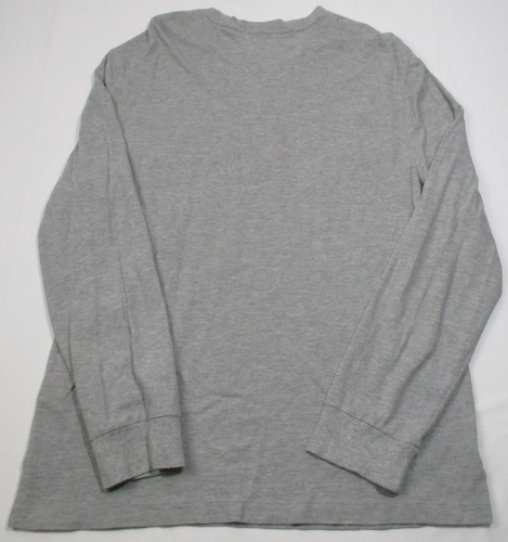 Polo Ralph Lauren Henley Featherweight Mesh Shirt Men's Large Gray Long Sleeve - Picture 4 of 4