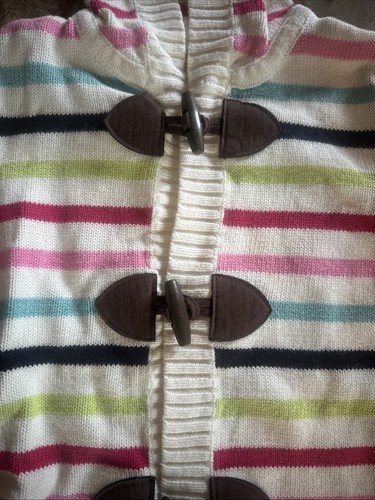 Gymboree Imaginary Friends EUC Cardigan Duster Sweater Jacket Toggle Close 6 - Picture 2 of 6