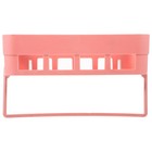  Hohlregal mit Handtuchhalter Wandhalterung Klebekorb Organizer Rack für