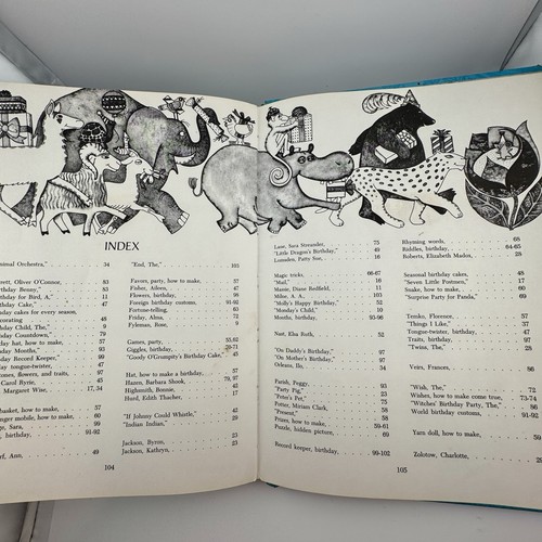 Vintage Golden Book 1976 Happy Birthday Junk Journal Paper Ephemera - Picture 21 of 24