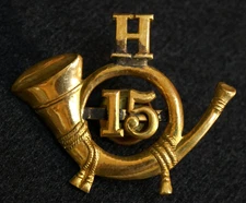 Philippine Insurrection 15th Infantry Regiment H Co Bandsman Musician Cap Device