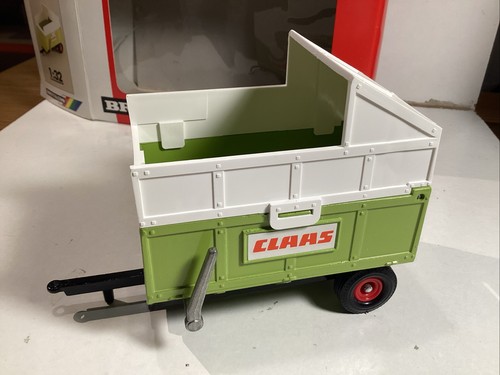 Vintage Britains 9566 CLAAS Tipping Silage Trailer Very Near Mint In Box - Picture 6 of 11