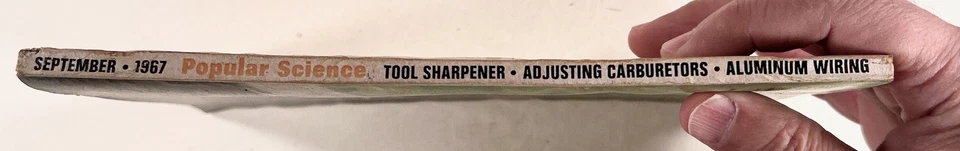 1967 Sep POPULAR SCIENCE "new" SPIROGRAPH TOY Javelin road test COLOR TV dreams - Image 3 of 4