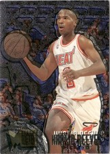 1995-96 Fleer Metal Basketball Card Base Khalid Reeves Miami Heat #58