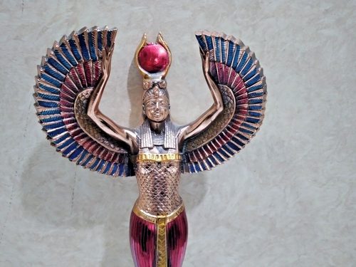 13 Zoll ägyptische antike Statue – Göttin Isis der Liebe & Magie,... - Bild 2 von 13