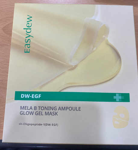 Easydew DW-EGF Mela Toning Ampoule Gel Mask K-Beauty (1box = 4pcs) - Picture 2 of 5