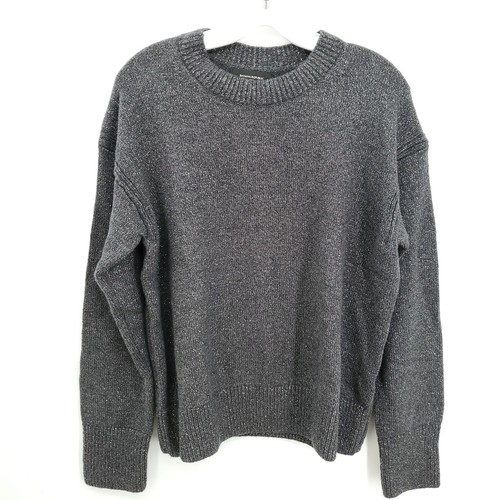 NWT Banana Republic Women's Grey/Silver Pullover Sweater - Size S