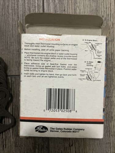 9-Seal Eze Gates Thermostat Gasket # 33634 - Bild 3 von 6