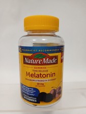 Nature Made Melatonin 10mg - Extended Release - 60 Gummies 4/27x