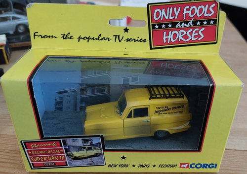 Corgi - Only Fools and Horses Reliant Regal Van Neu & Versiegelt Sehr guter Zustand.