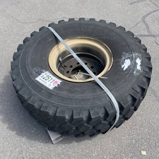 Michelin Xzl 16.00r20 Military Off-road Tire On Wheel Good Michelin Xzl 16.00r20 Military Off-road Tire On Wheel Good