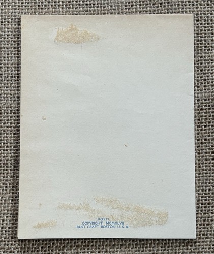 Tarjeta de graduación de colección de Estados Unidos de los años 50 caprichosa diario basura álbum de recortes efímero - Imagen 3 de 4