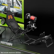 Hottoby Racing Sim Cockpit Foldable Stand Fit Thrustmaster T-GT II  T128  TH8A