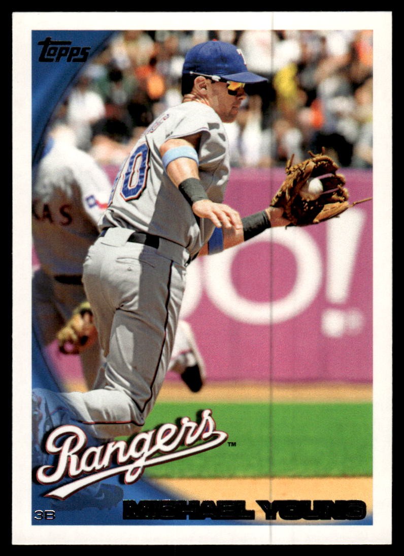2010 Topps #643 Michael Young