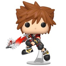 Kingdom Hearts 3 ¡POP! Figura Vinilo Disney Sora con Escudo 9 cm