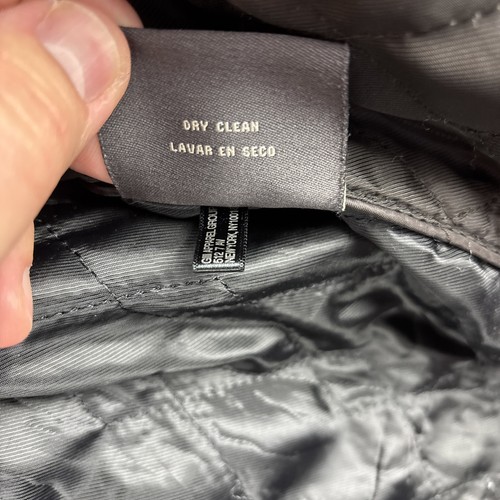 Dockers Pea Coat Men’s XXL Black Wool Blend Button Up Collared 4 Pockets - Picture 12 of 14