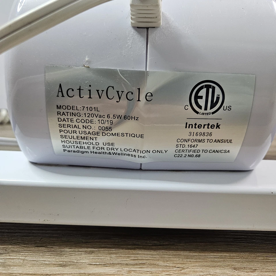 Exerpeutic ActivCycle 7101L Motorized Mini Pedal Bike DC Motor Adjustable - Image 4 of 4