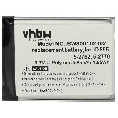 Batterie pour General Electric 5-2762 28118FE1 DECT6.0 ULTRASLIM 500mAh 3,7V - Zdjęcie 5 z 9