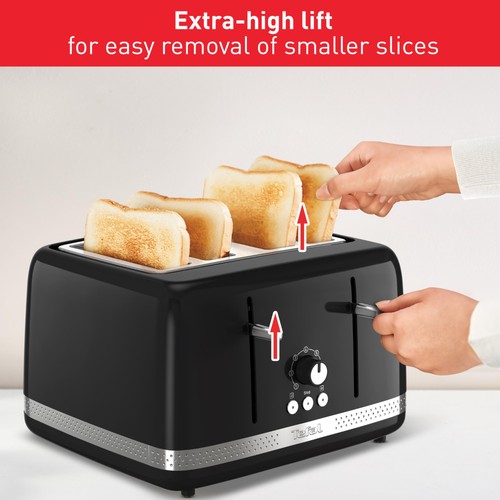 Tefal Soleil 4-Slice Toaster – 7 Browning Levels, Variable Width Slots, - Picture 3 of 5