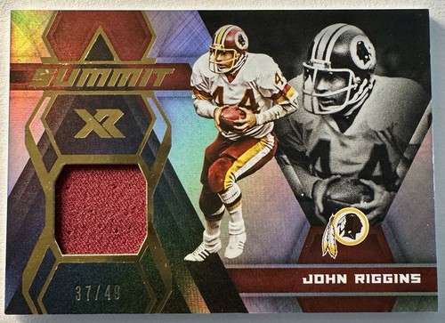 2020 Panini XR Summit John Riggins Player Worn Jersey Patch SP /49 Redskins