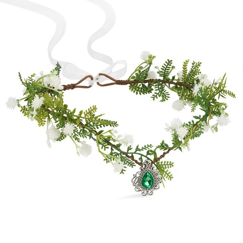 Cosplay Elf Headpiece Halloween Costume Elven Princess Tiara - Afbeelding 13 van 23