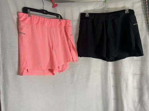 Usado en Excelente Condición Avia Para Mujer Pantalones Cortos Forrados Paquete Melocotón y Negro Talla XL - Imagen 3 de 11